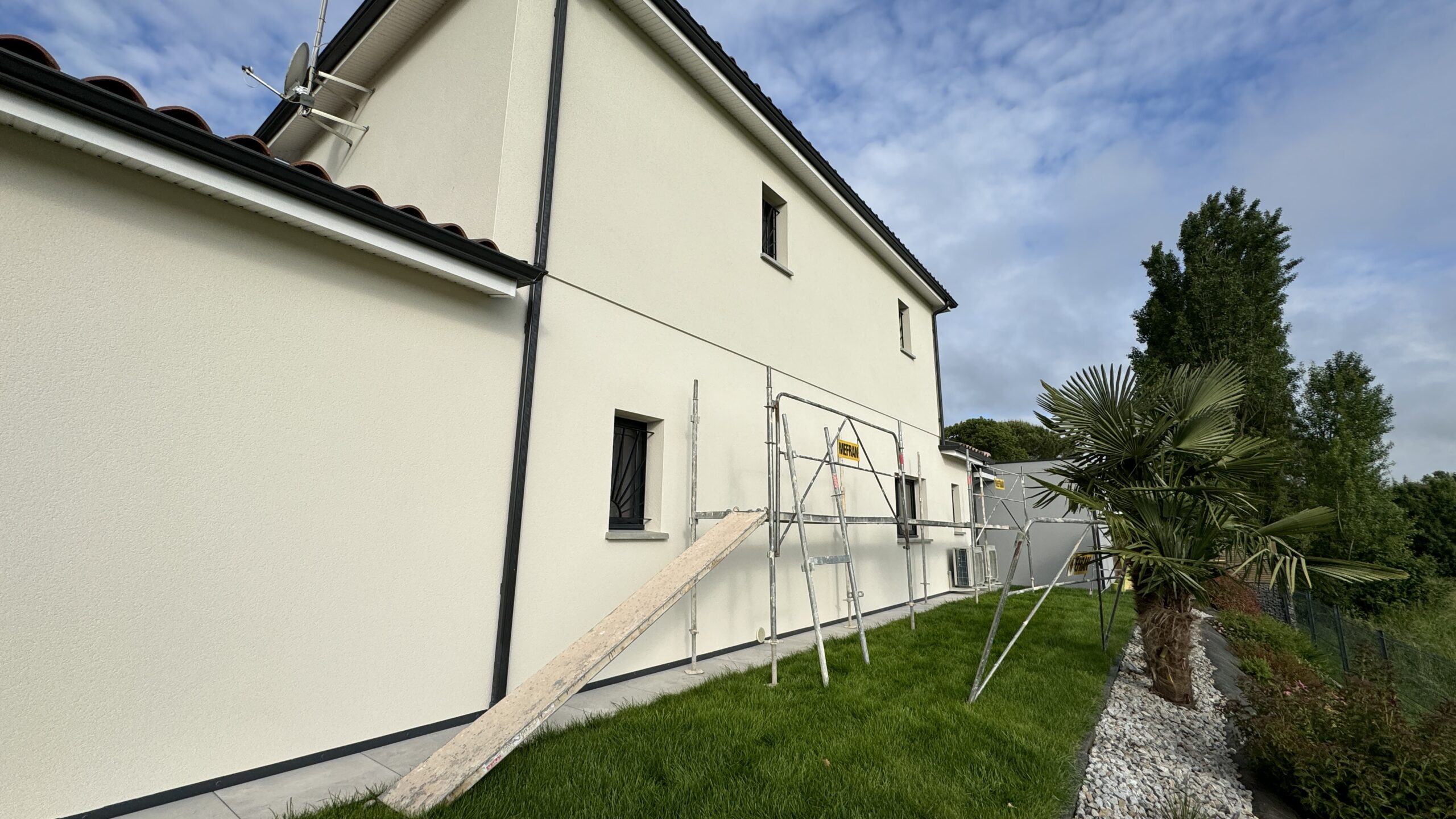 Peinture Facade I3 Echafaudage