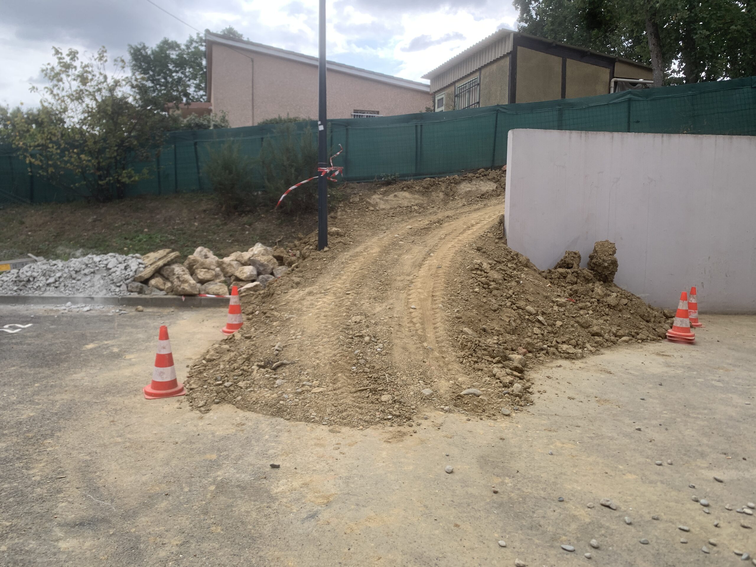 Création Acces Rampe Sous Sol Sinistre Dde