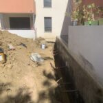 Création Drain Périphérique Voile Enterre