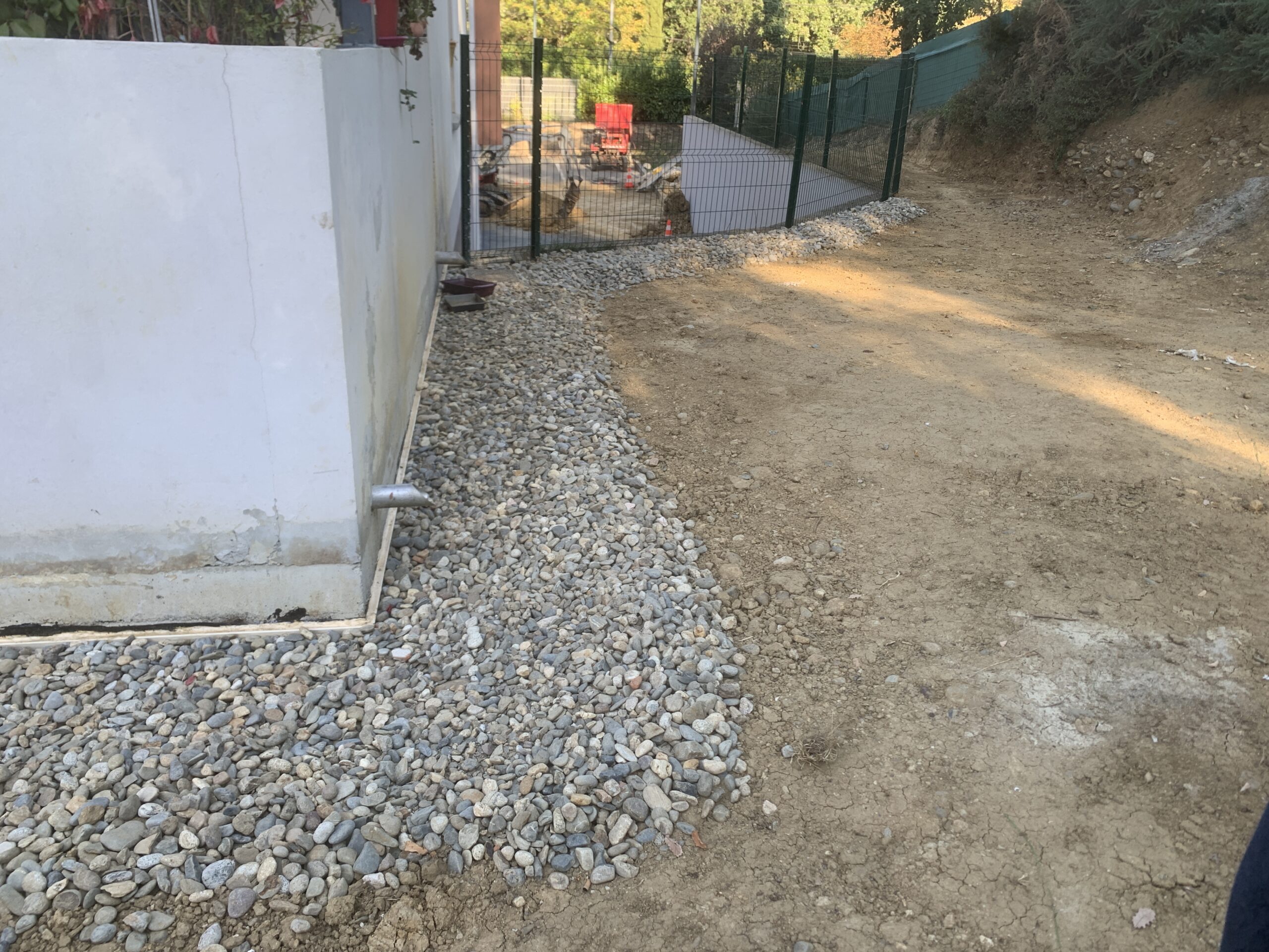 Finition Périphérique Drainage