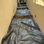 Pose Joint De Fractionnement Et Du Polyane Sous Dalle