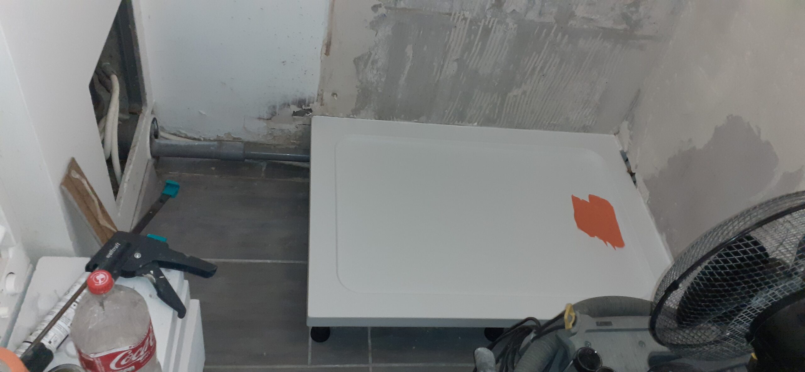 Pose Receveur De Douche