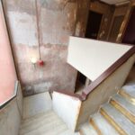 Preparation cage escalier avant peinture toulouse