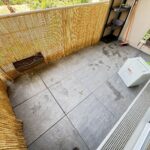 Terrasse sur plots investiguée lors d'une recherche de fuite dans un collectif à Toulouse